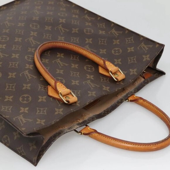 LOUIS VUITTON Monogram Sac Plat Hand Bag - Picture 7 of 14
